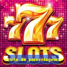 site de porcentagem slots pg